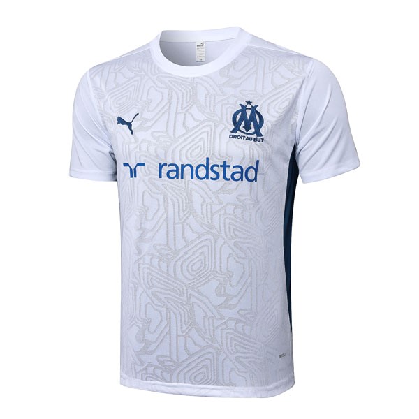 Camiseta Entrenamiento Marsella 2024-2025 Blanco